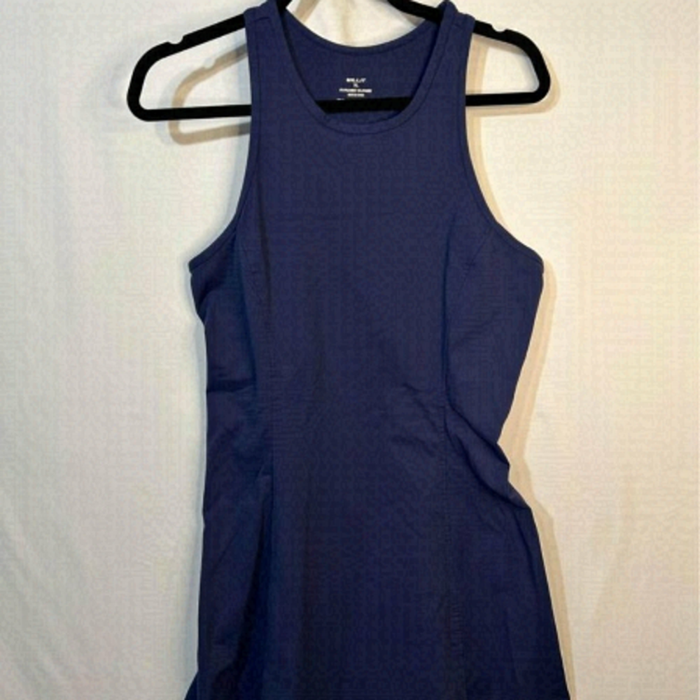 Woman’s Racerback athletic dress. Navy blue. Size XL. Soft & Stretchy.